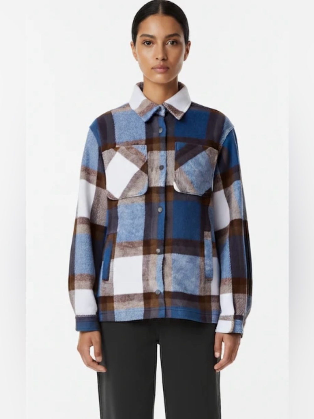 Canyon Creek Women's Plaid Shirt Jacket - Size Small